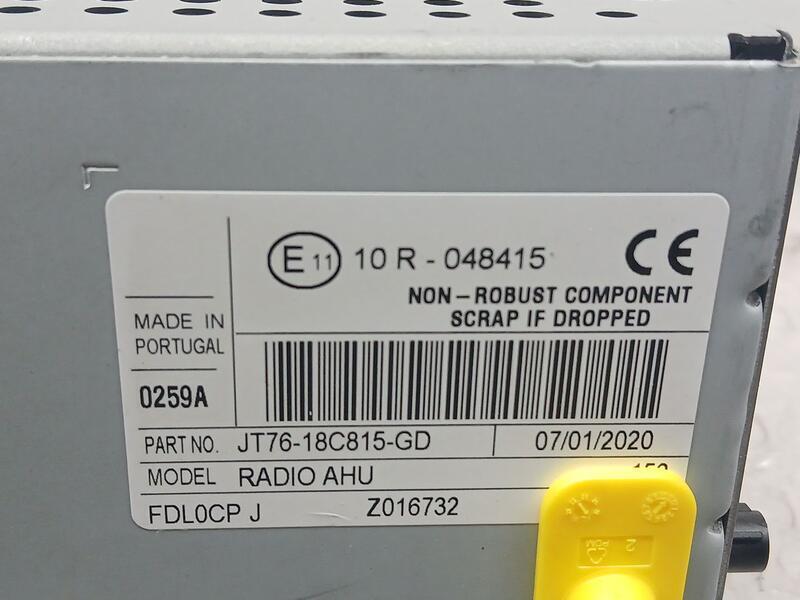 Sistema Audio / Radio Cd para Ford Tourneo Courier (C4A)