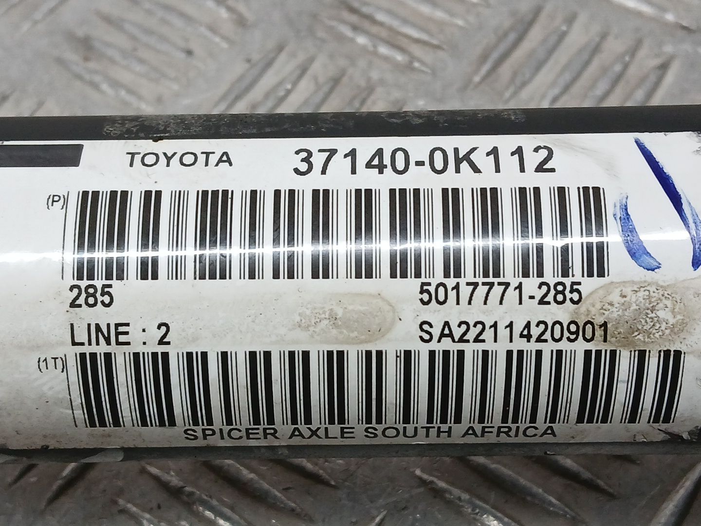 Transmision Central para Toyota Hilux Viii Pick-Up (_N1_)