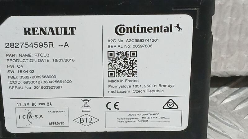 Modulo Electronico para Renault Megane Iv Berlina 5P