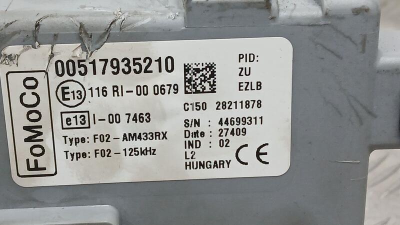 Caja Reles / Fusibles para Ford Ka (Ccu)