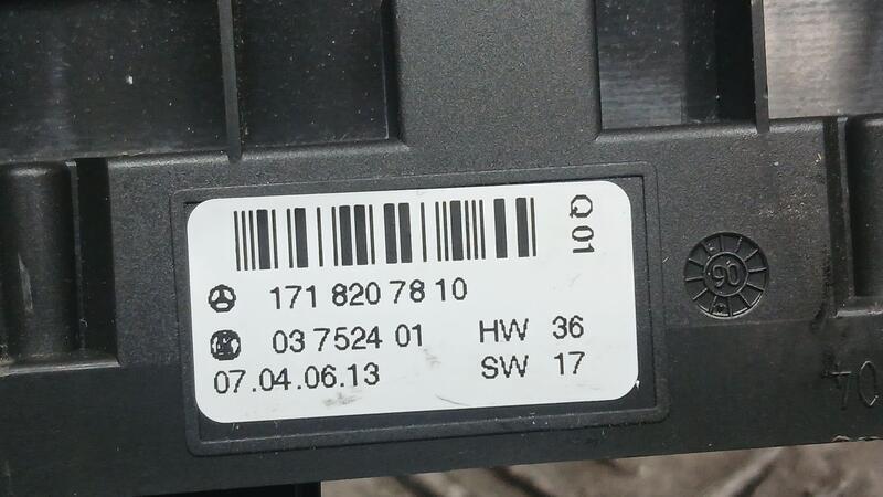 Warning para Mercedes-Benz Clase Slk (W171) Roadster