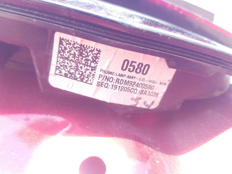 Piloto Trasero Derecho Interior para Mazda Cx-30 (Dm)