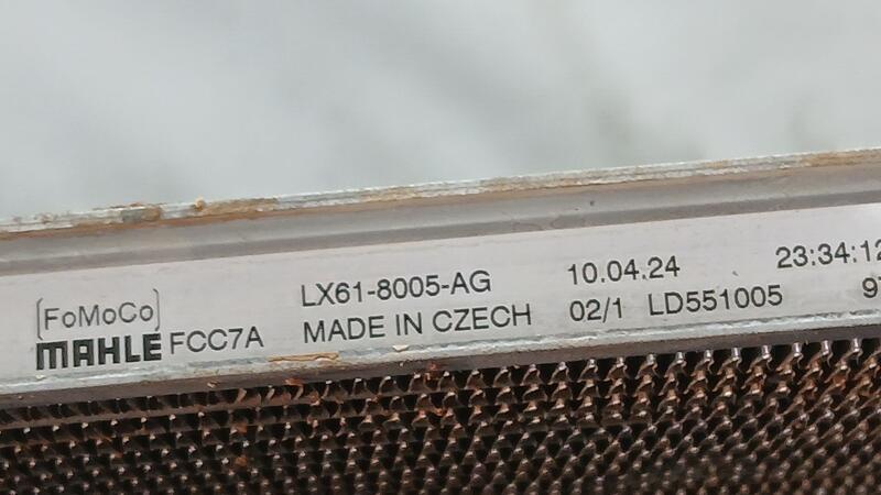 Radiador Agua para Ford Kuga Iii (Dfk)