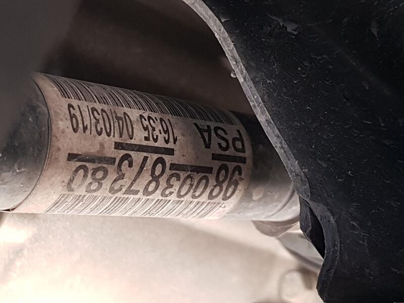 Transmision Delantera Izquierda para Peugeot 2008 I (Cu_)