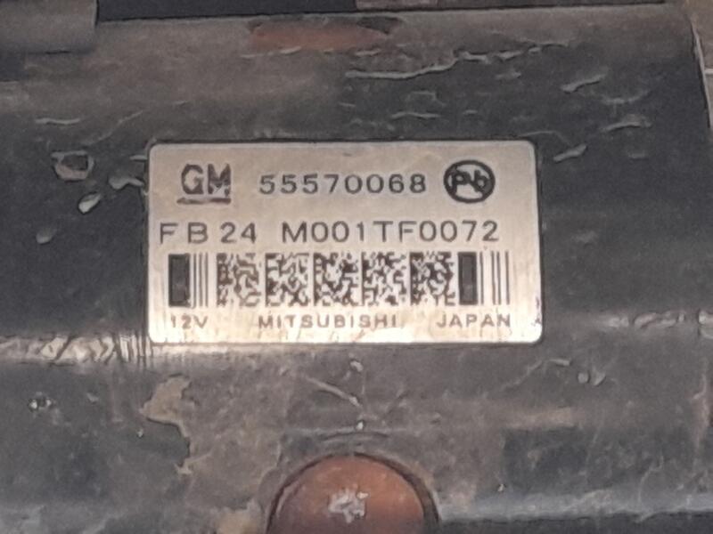 Motor Arranque para Opel Zafira Tourer C (P12)