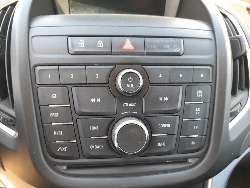 Sistema Audio / Radio Cd para Opel Zafira Tourer C (P12)