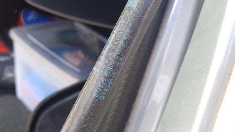 Amortiguadores Maletero / Porton para Mercedes-Benz Clase B Sports Tourer (W246, W242)