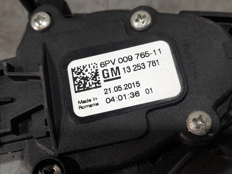 Potenciometro Pedal para Opel Zafira Tourer C (P12)