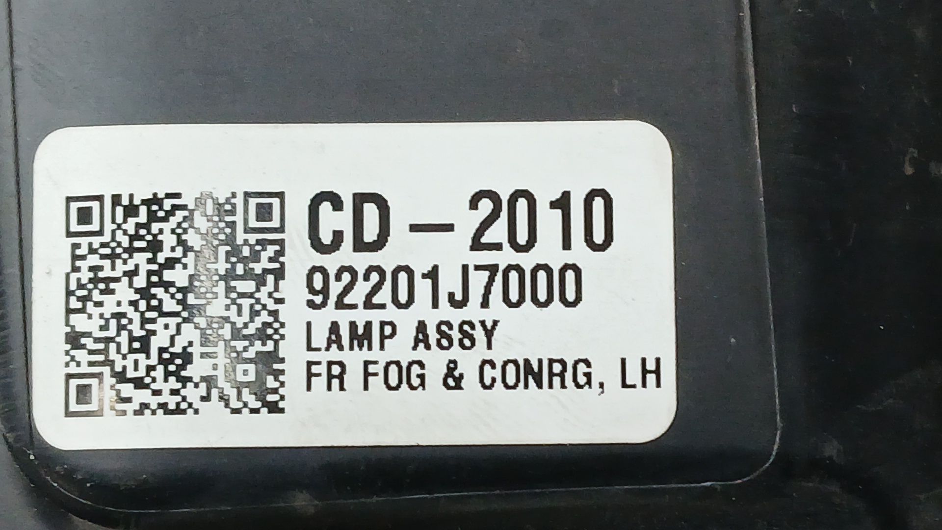 Faro Antiniebla Izquierdo para Kia Ceed (Cd)