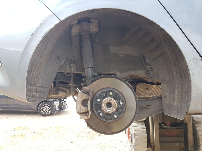 Plastico Pase Rueda Tras. Dch. para Kia Ceed (Cd)