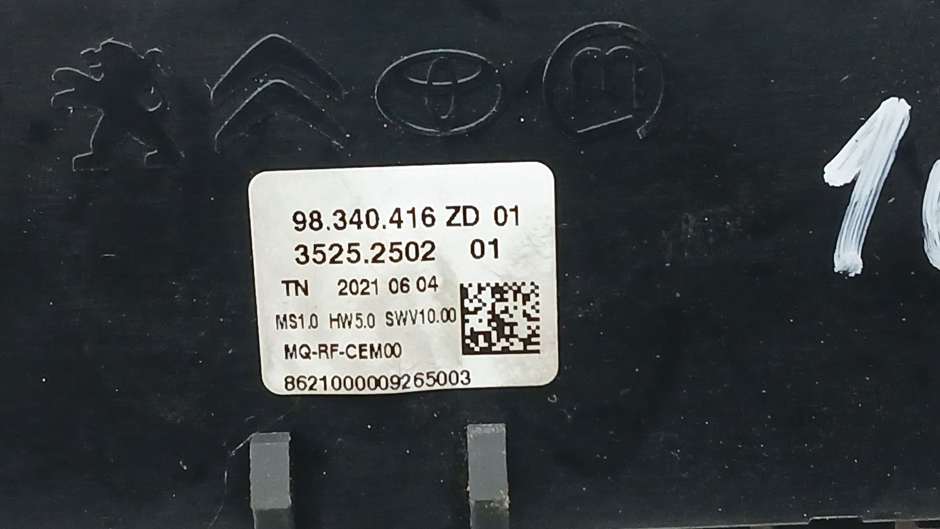 Mando Calefaccion / Aire Acondicionado para Opel Combo Furgoneta/Monovolumen (K9)