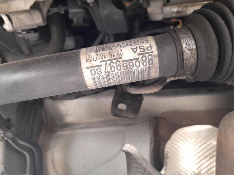 Transmision Delantera Derecha para Opel Combo Furgoneta/Monovolumen (K9)