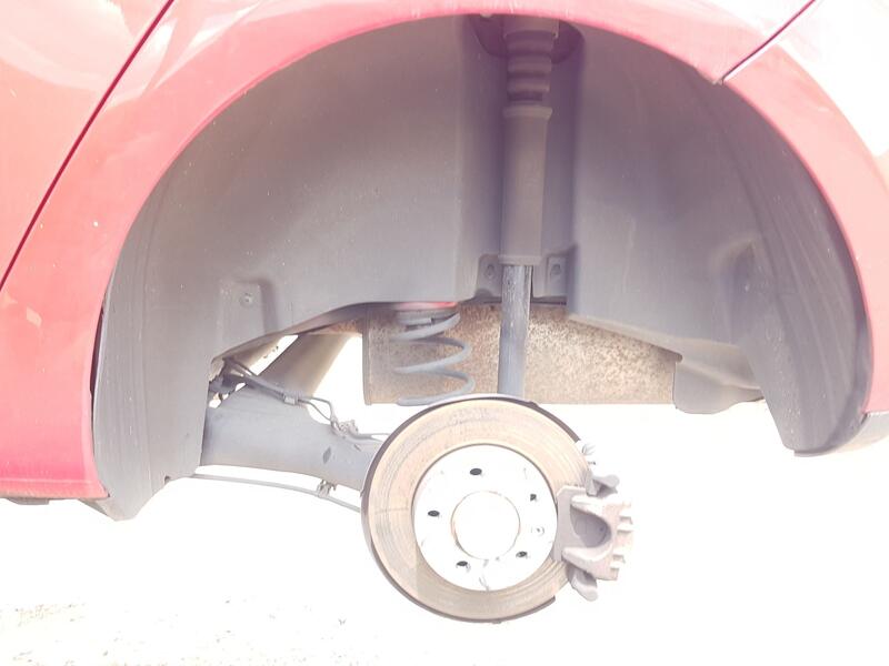 Plastico Pase Rueda Tras. Izq. para Seat Ibiza Iv (6J5, 6P1)