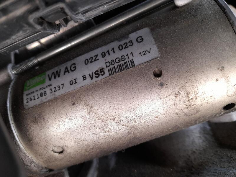 Motor Arranque para Volkswagen Golf Vi (5K1)