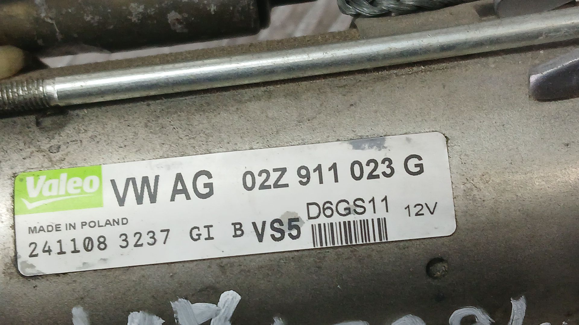 Motor Arranque para Volkswagen Golf Vi (5K1)