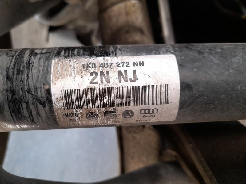 Transmision Delantera Derecha para Volkswagen Golf Vi (5K1)