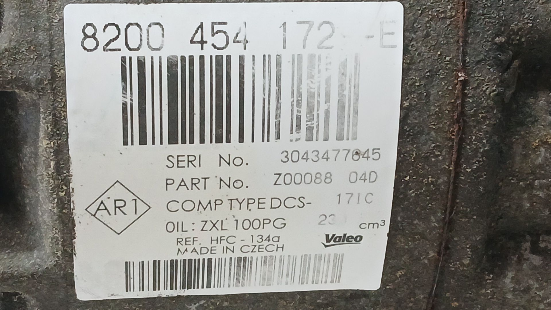 Compresor Aire Acondicionado para Opel Vivaro A Furgoneta (X83)