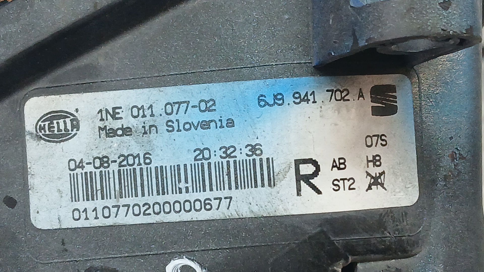 Faro Antiniebla Derecho para Seat Leon (5F1)