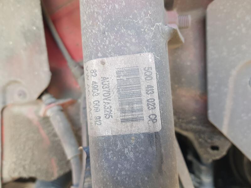 Amortiguador Delantero Derecho para Audi A3 Sportback (8Va, 8Vf)