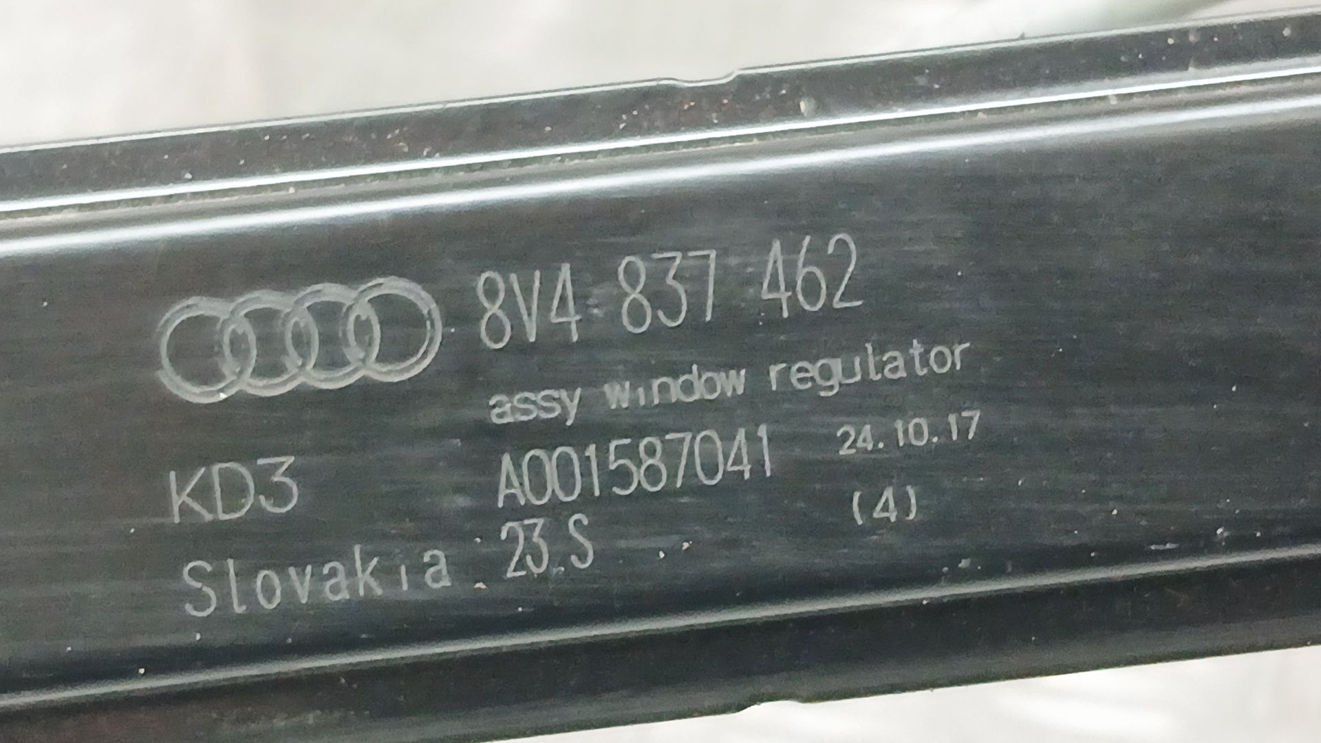 Elevalunas Delantero Derecho para Audi A3 Sportback (8Va, 8Vf)