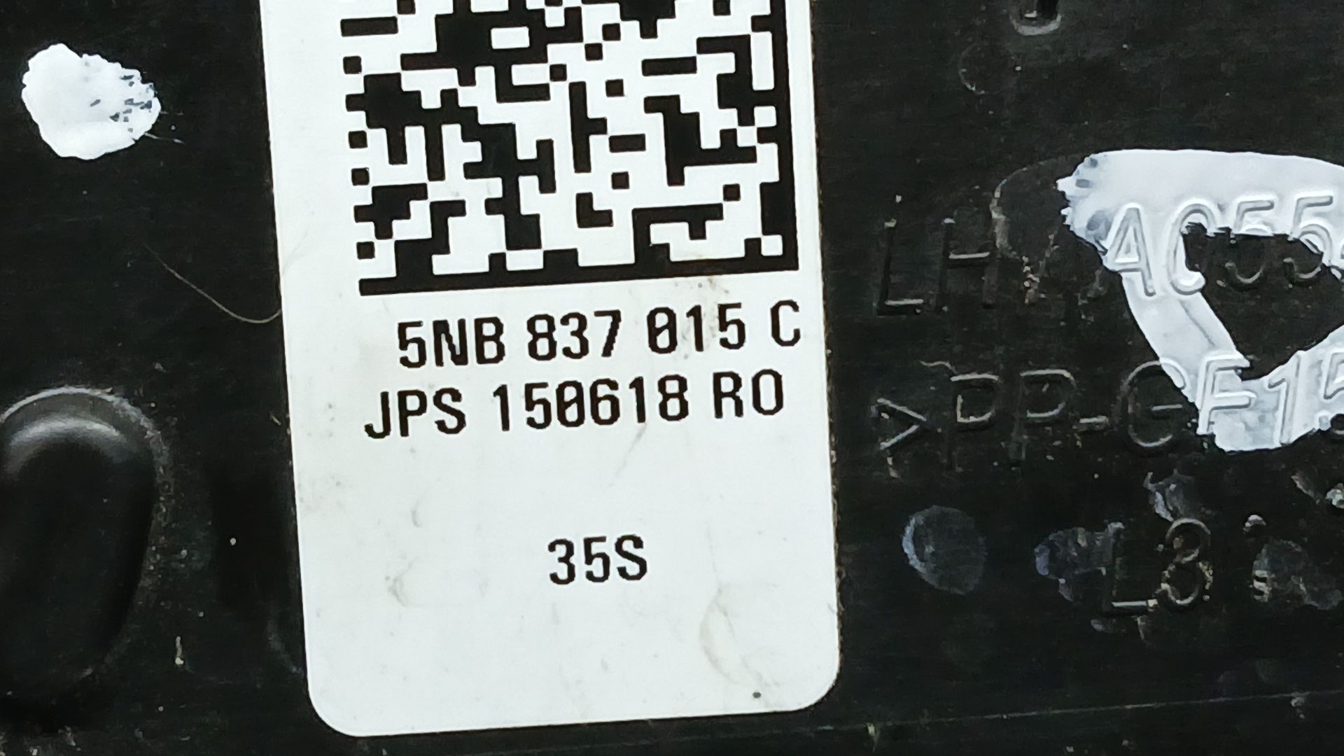 Cerradura Puerta Delantera Izquierda para Volkswagen Tiguan (Ad1, Ax1)