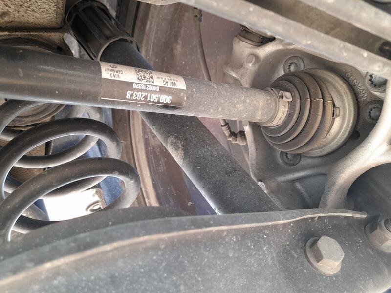Transmision Trasera Izquierda para Volkswagen Tiguan (Ad1, Ax1)
