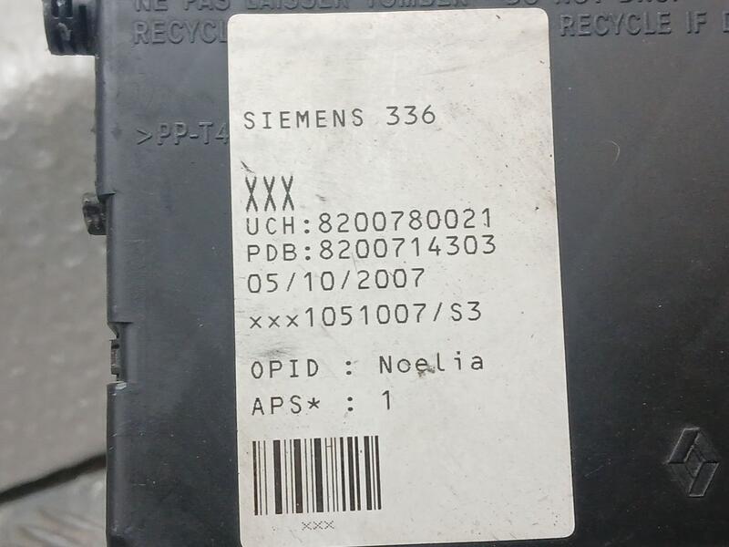 Caja Reles / Fusibles para Renault Megane Ii Berlina 5P