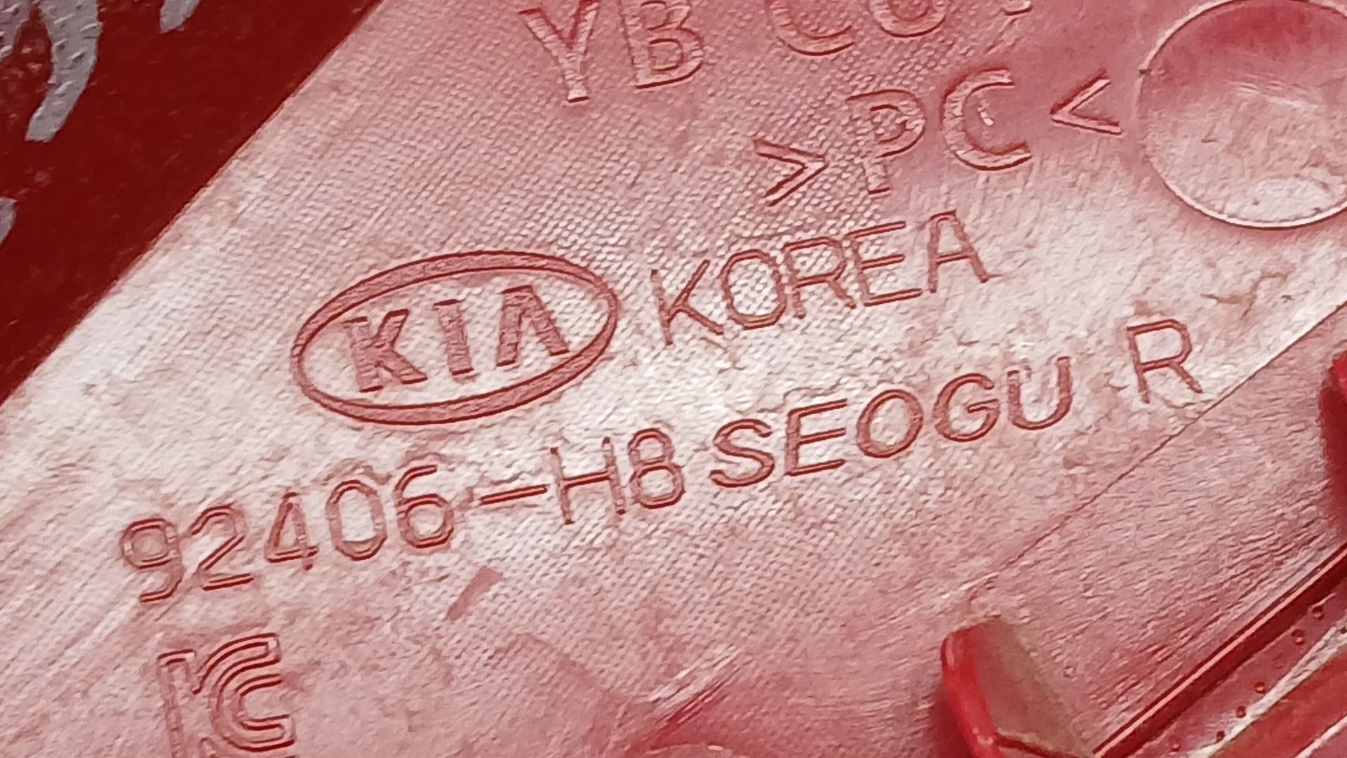 Piloto Trasero Derecho Paragolpes para Kia Stonic (Yb)