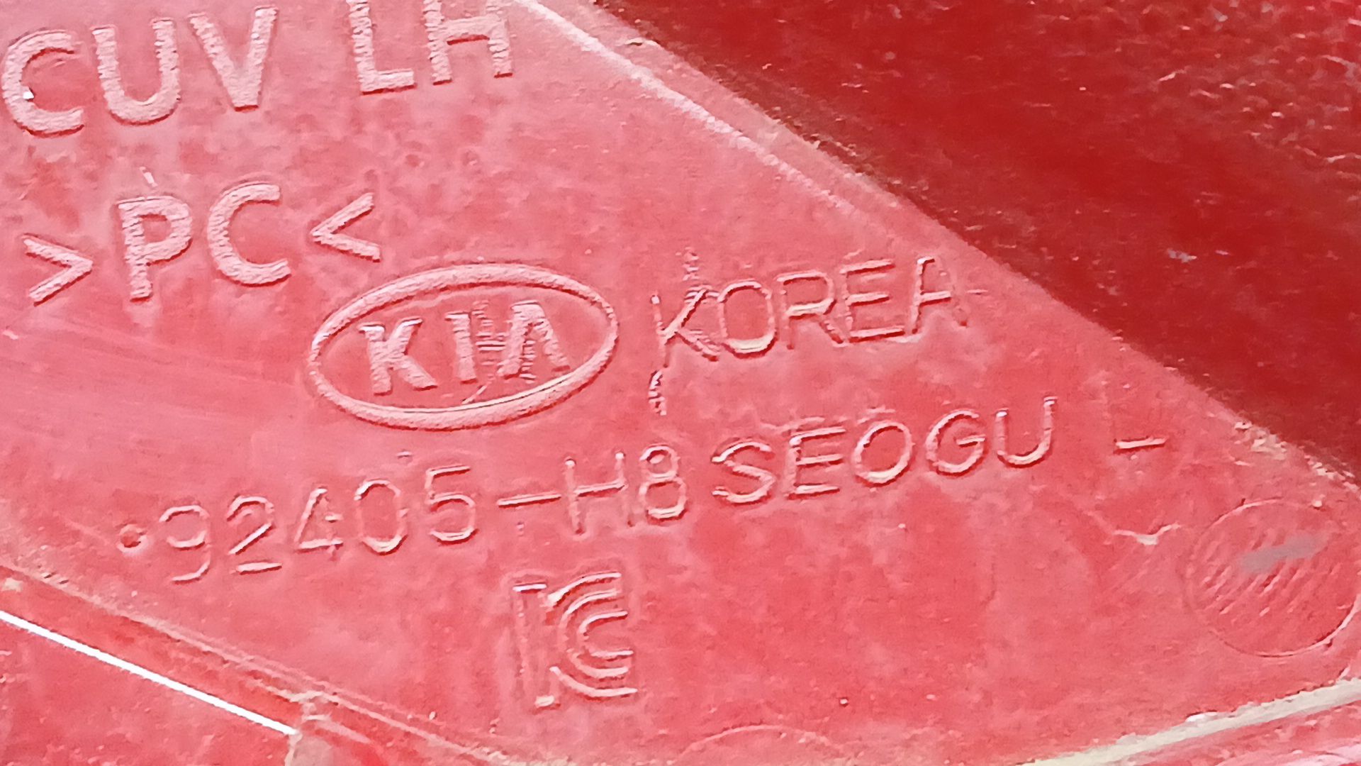 Piloto Trasero Izquierdo Paragolpes para Kia Stonic (Yb)