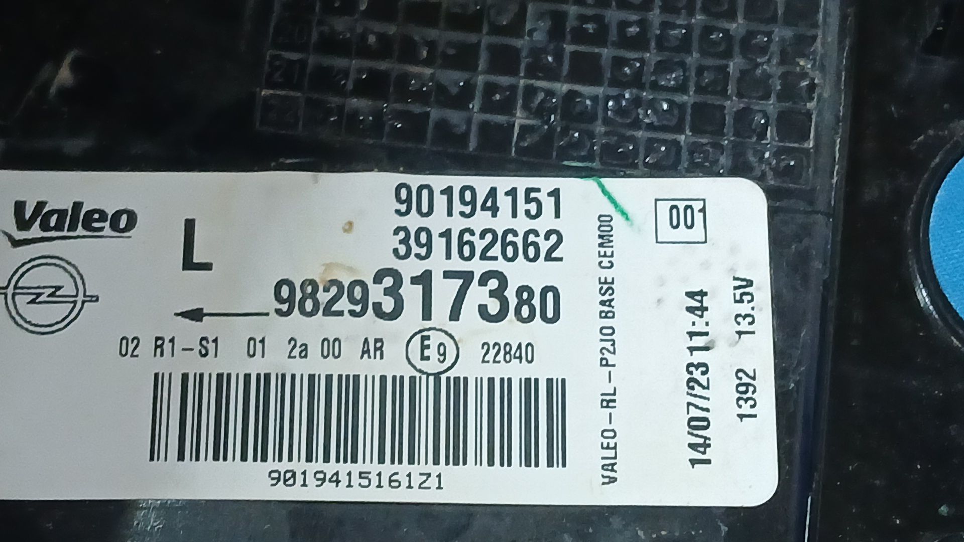 Piloto Trasero Izquierdo Exterior para Opel Corsa F (P2Jo)