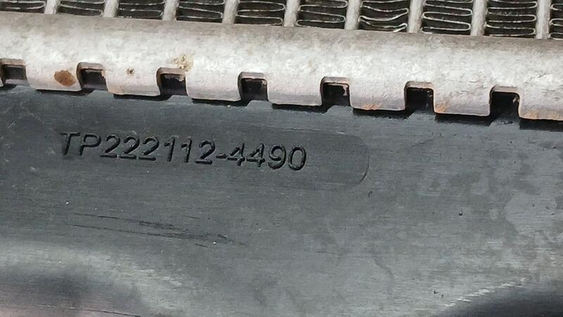 Radiador Agua para Opel Corsa F (P2Jo)