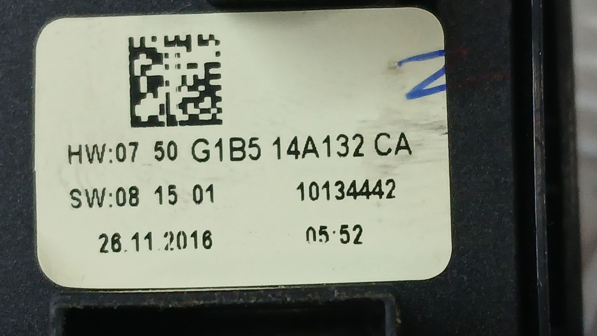 Mando Elevalunas Delantero Izquierdo para Ford Ka+ Iii (Uk, Fk)