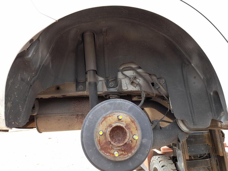 Plastico Pase Rueda Tras. Dch. para Ford Ka+ Iii (Uk, Fk)