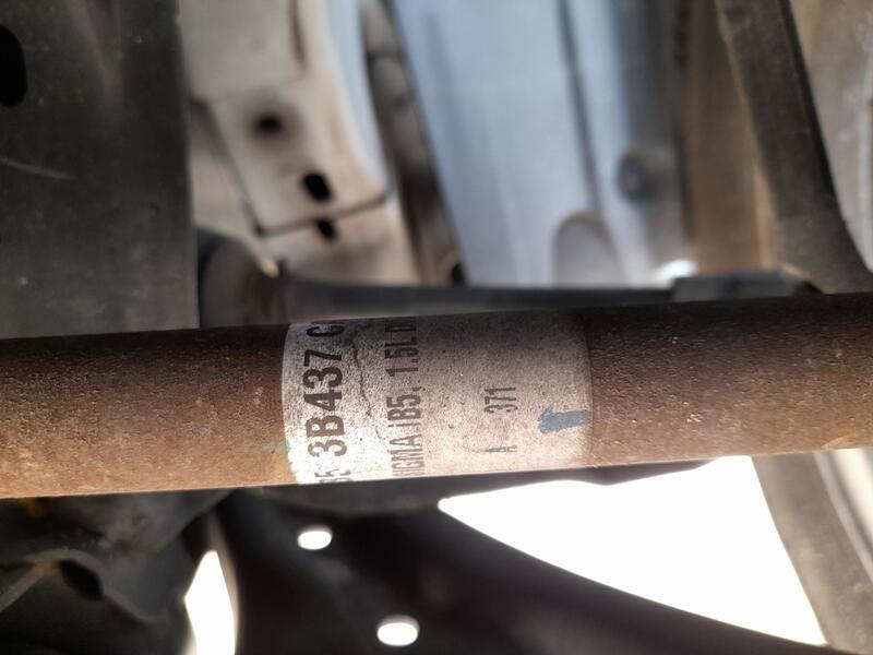 Transmision Delantera Izquierda para Ford Ka+ Iii (Uk, Fk)