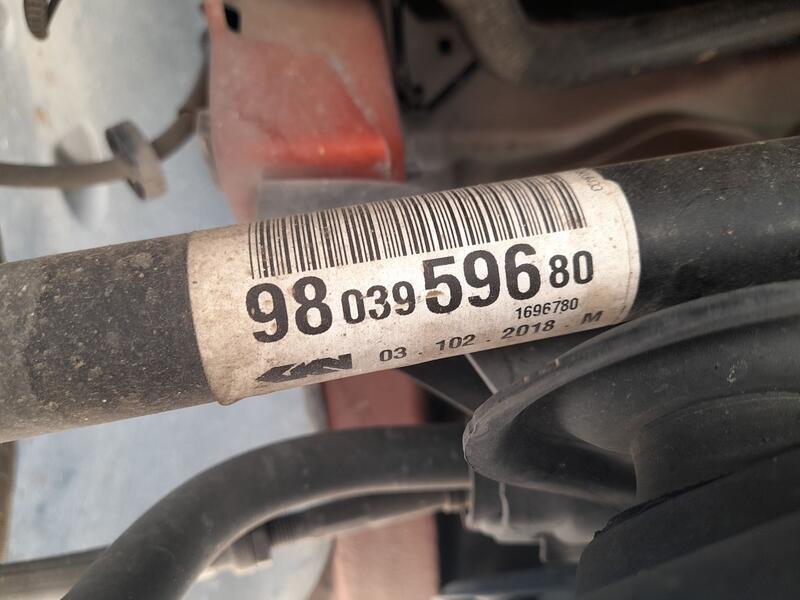 Transmision Delantera Derecha para Peugeot 208 I (Ca_, Cc_)