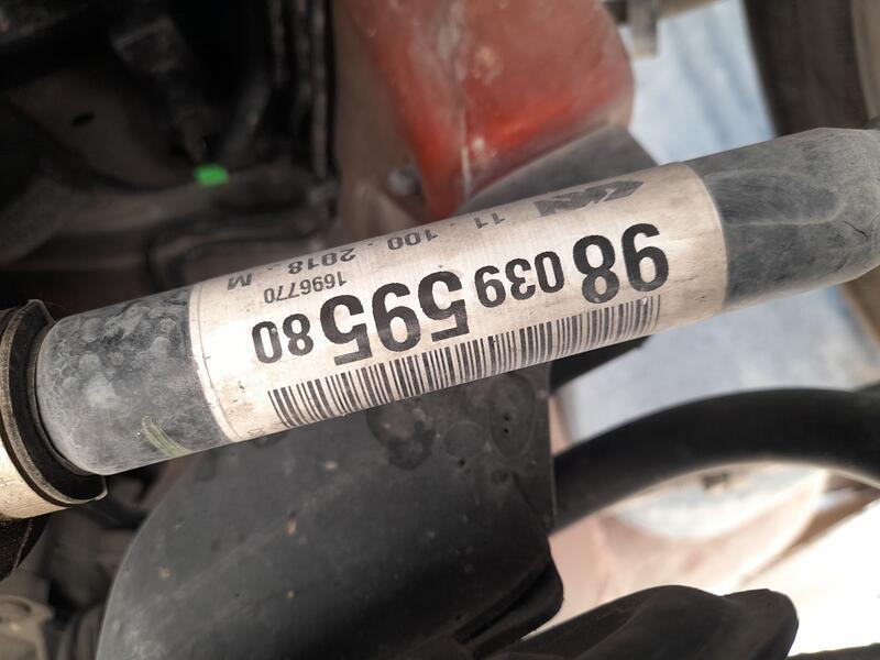 Transmision Delantera Izquierda para Peugeot 208 I (Ca_, Cc_)