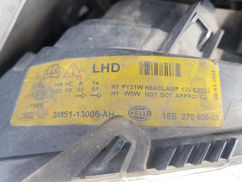 Faro Izquierdo para Ford Focus C-Max (Dm2)