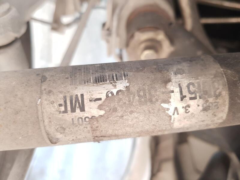 Transmision Delantera Derecha para Ford Focus C-Max (Dm2)