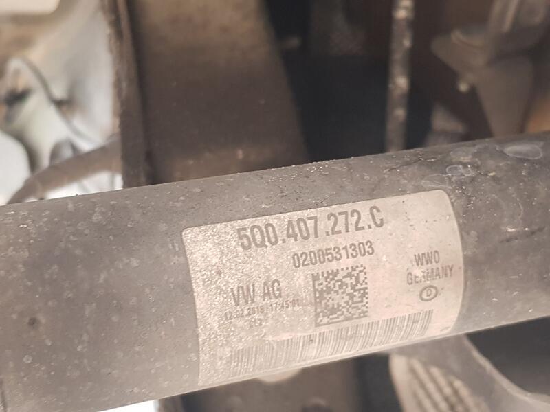 Transmision Delantera Derecha para Seat Leon (5F1)