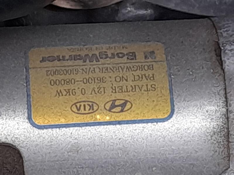Motor Arranque para Kia Stonic (Yb)