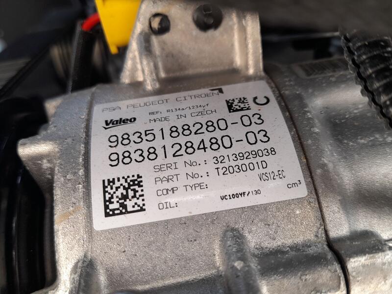 Compresor Aire Acondicionado para Peugeot 3008 Ii Suv (Mc_, Mr_, Mj_, M4_)