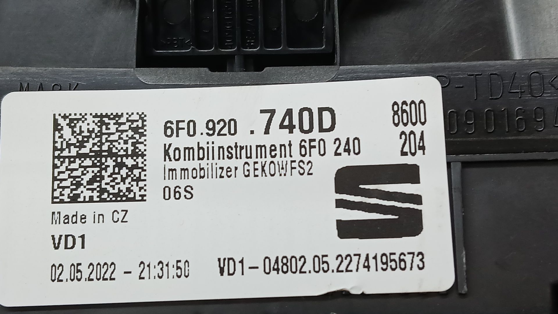 Cuadro Instrumentos para Seat Ibiza V (Kj1, Kjg)