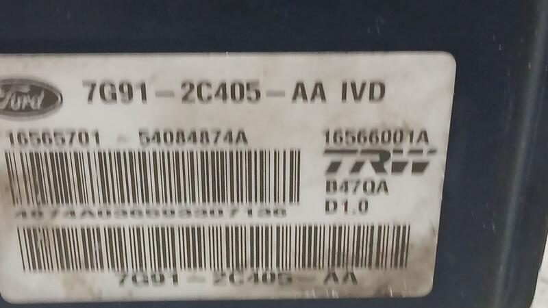 Abs para Ford Mondeo Iv (Ba7)