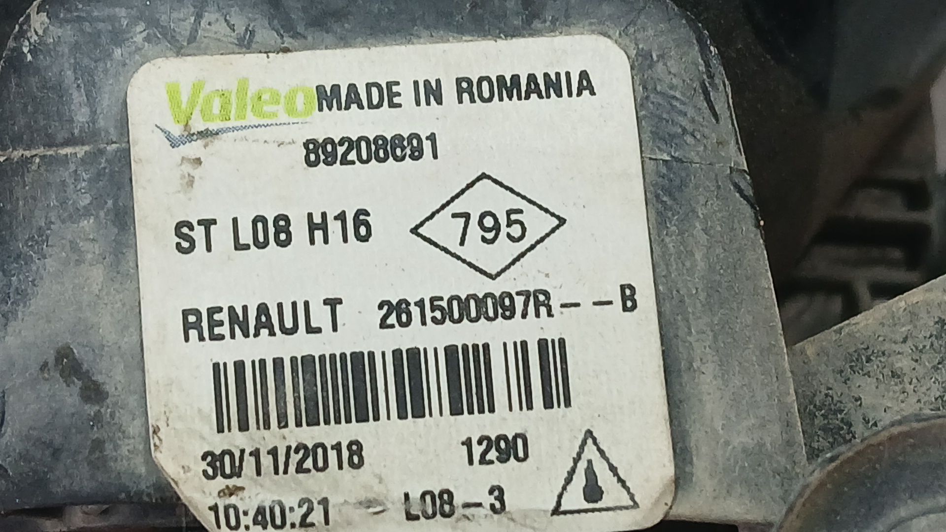 Faro Antiniebla Izquierdo para Renault Kangoo Express (Fw0/1_)