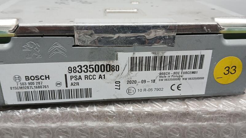 Sistema Audio / Radio para Peugeot 308 Ii (Lb_, Lp_, Lw_, Lh_, L3_)