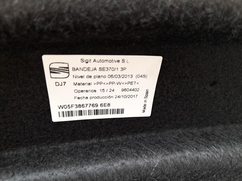 Bandeja Trasera para Seat Leon (5F1)