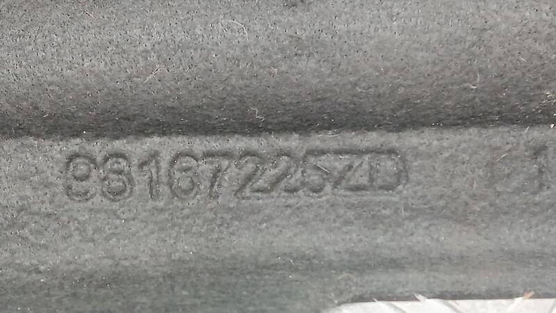 Bandeja Trasera para Peugeot 2008 I (Cu_)