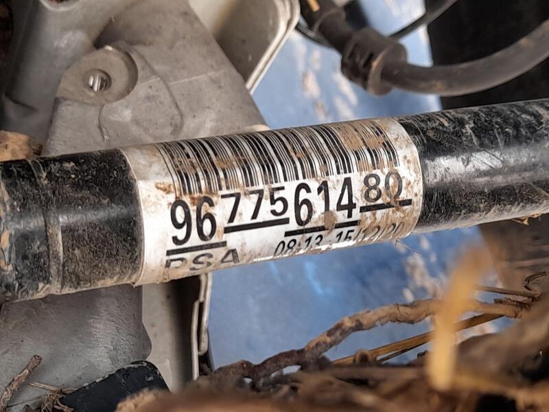 Transmision Delantera Izquierda para Peugeot Rifter