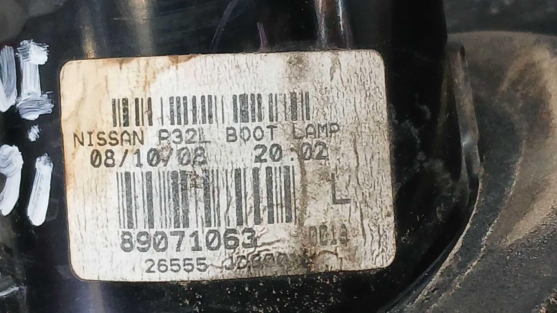 Piloto Trasero Izquierdo Interior para Nissan Qashqai I (J10, Nj10)