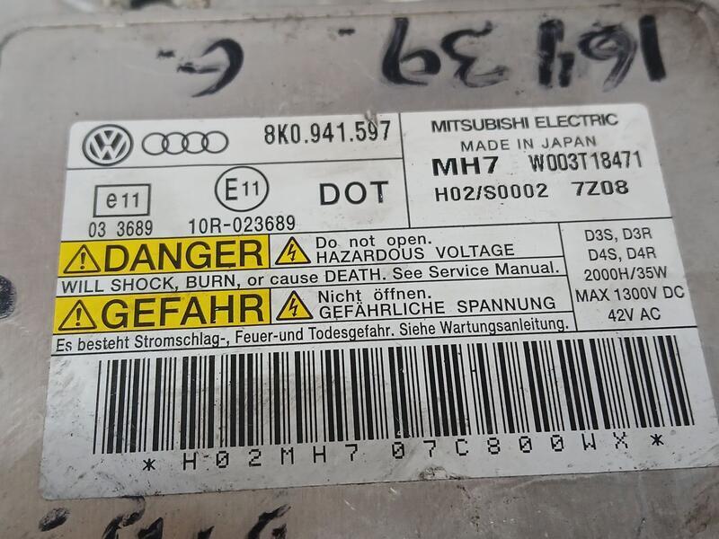 Centralita Faro Xenon para Audi A5 (8T3)